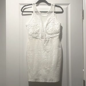 Lulus white Lacey dress